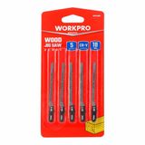 Workpro Lame de scie sauteuse T101A0 pour bois (5 pièces)