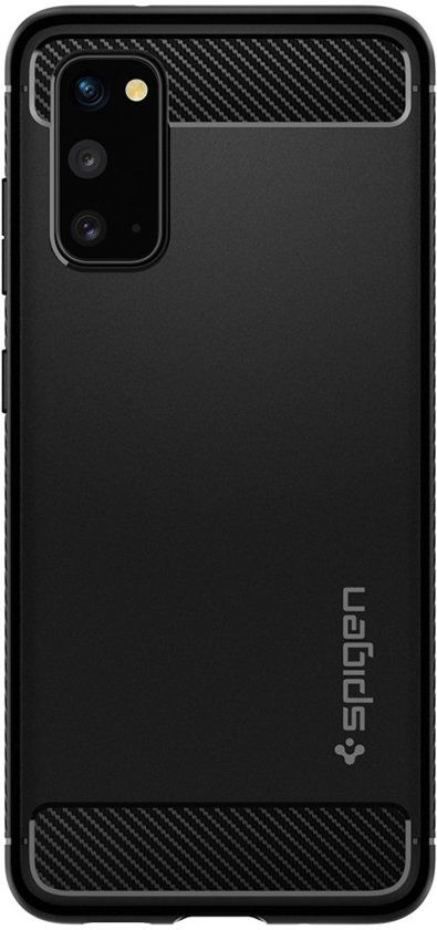 Spigen Rugged Armor for Galaxy S20 matt black