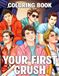 Your First Crush Coloring Book: Teen Heartthrob Coloring Pages Featuring Dreamy Romance, Charming Boys, Sweet Nostalgia, and Iconic-Inspired Scenes