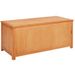 vidaXL Opbergbox Massief Eikenhout 110 x 45 x 45 cm