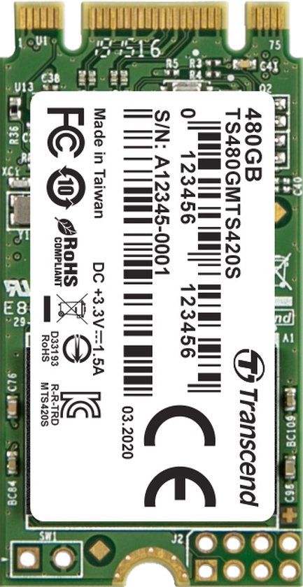 Transcend 480GB M.2 SATA SSD 420S