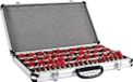 Holzmann OFS50 50-delig jeu de fraises supérieur dans un coffret en aluminium