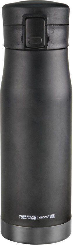 Asobu Freedom Canteen Zwart/Zwart