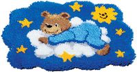 Vervaco Bear on Cloud haakset, meerkleurig