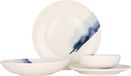 Bonna Blue Wave service de table 24 pièces pour 6 personnes en porcelaine