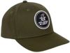 Black Cat Casquette plate verte pour homme