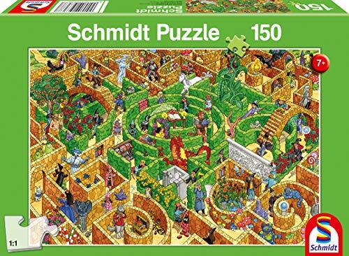 Schmidt Spiele Labyrinth. Puzzle 150 Teile: Kinderpuzzle Standard