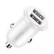 Baseus Grain Pro Autolader 2x USB 4.8A Wit