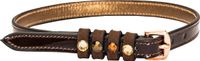 Imperial Sporenriempjes leer Pardouz Brown-Bronze