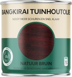 Enzo Bangkirai Tuinhout Olie - Natuur Bruin
