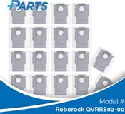 Roborock QVRRS02-00 Sacs (18 Pièces, Plus.Parts® alternative à 8.02.0239)
