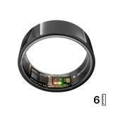 Ultrahuman Ring Air - Aster Black - Ringmaat 6 - Smart Ring