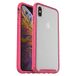 OtterBox - Clear Traction iPhone Xs Max hoesje (Shock Berry)