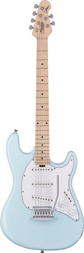 Sterling by Music Man Cutlass CT30 SSS Daphne Blue