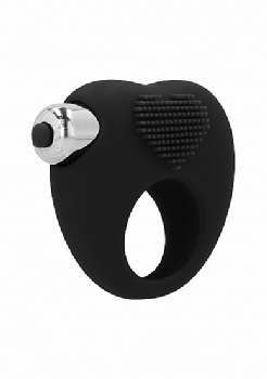 Shots Media Simplicity - AUBIN vibrating cockring - Black