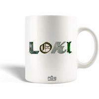 Keramische mok maniacase Loki Logo Series
