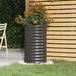 Maison Exclusive - Bac de jardin en acier galvanisé, 40x40x68 cm, anthracite