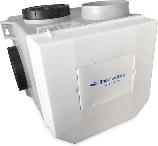 Itho Daalderop CVE-S eco fan ventilator box RFT SE 325m3/h + vochtsensor - euro stekker 03-00398