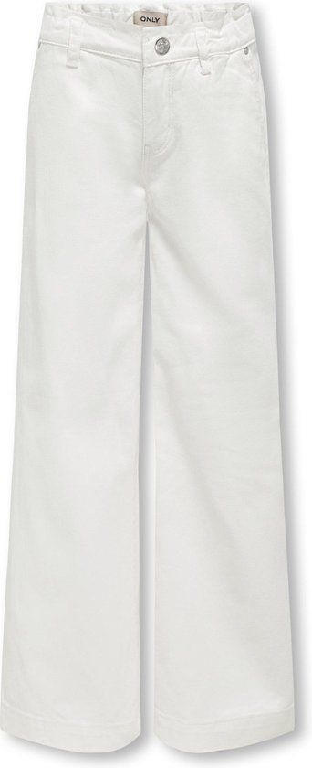 Kids Only Jeans Kogcomet Life Wide Dnm Guo020 Noos - White - Size 122
