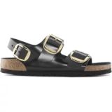 Birkenstock Milano Big Buckle sandales pour femmes - Noir - Taille 38