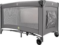 KIK KX2973 Opvouwbaar reisbed met matras, max. 15 kg, grijs