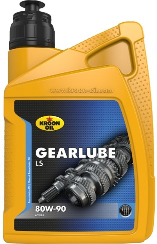 Kroon Oil Versnellingsbakolie Mineraal Gearlube Ls 80w-90 1 Liter