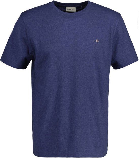Gant Shield T-shirt Heren - Maat M - Donkerblauw