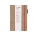 transotype senseBook RED RUBBER Design notitieboek, medium - ca. A5, blanco, met rode elastiek