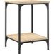 Chêne Sonoma Table basse 40x40x55 cm bois d'ingénierie
