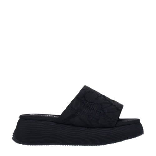 Desigual slippers zwart