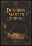 DUNGEON MASTER JOURNAL: Note Lines and Graphs | 7x10| 100 Pages