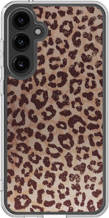 imoshion Hoesje - Geschikt voor Samsung Galaxy S23 FE - Design hoesje - Leopard Mood
