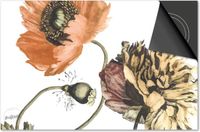 Dietrix Inductie Beschermer - 76x51.5cm - Botanical - Bloemen Divers