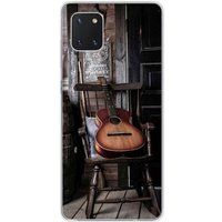 Samsung Galaxy Note 10 Lite Guitare Bedrukt siliconen hoesje