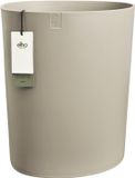 Elho Eden Aquacare High 40 - Bloempot voor Binnen & Buiten - 100% Gerecycled Plastic - Ø 39.0 x H 50.1 cm - Zacht taupe