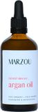 Marzou Groeikruid Arganolie 100 ml | Biologisch, Koudgeperst & Puur | Natuurlijke Huidolie en Haarolie | Argan Olie uit Marokko