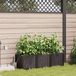 vidaXL Plantenbak Bruin 120 x 40 x 37,5 cm PP