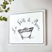 LOBERON Decoboard La salle de bain wit