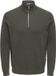 Only & Sons Trui Onsphil Reg 12 Struc Half Zip Knit 22023210 Beluga Mannen Maat - XL