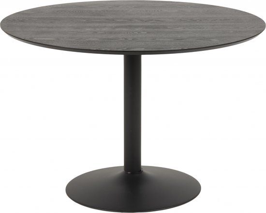 Ronde eettafel Ibbo ø110 cm - zwart
