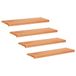 vidaXL Trapmatten 4 st Lak 100 x 30 x 2 cm Massief beukenhout