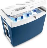 Merkloos Draagbare elektrische Koelbox 34 Liter 12 Volt DC en 100-240 V AC - Mini koelkast voor auto vrachtwagen boot en stopcontact