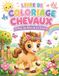 Livre de coloriage de chevaux pour les filles de 2 à 4 ans
