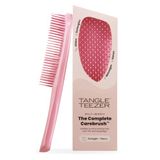 Tangle Teezer The Complete Carebrush - Steil tot golvend haar | Haarborstel | Gelaagde tanden | Maakt glad, geeft glans, masseert en ontklit | Satijnroos | Nat & droog haar