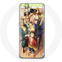 Maniacase Samsung Galaxy A3 2017 One Piece Luffy Poster Crews Manga Anime
