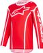 Alpinestars Fluid Apex Maillot de motocross pour jeunes - Rouge/Blanc - Taille M