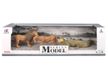 Monde des animaux Modèles Sada : lion, lionne, crocodile