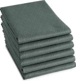 DDDDD - 6x Theedoek - Akira 60 x 65 cm - Groen