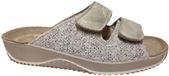 Rohde 1952 02 Slippers Wit Beige Leer Dames - Beige/Wit - 37