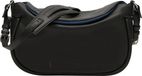 LIEBESKIND BERLIN Leren Schoudertas Fab 5 Kodiaq Sheep Hobo Black Zwart